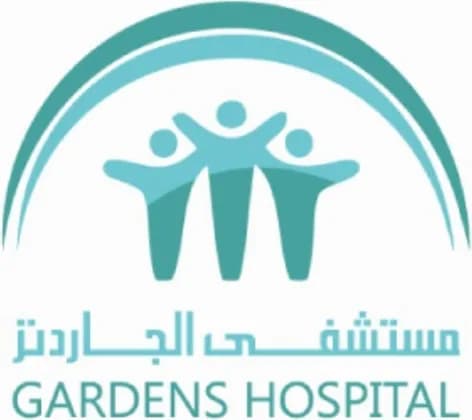Gardens Hospital in Amman, where Dr. Mohammad Al-Zaitawi arranges surgery Logo of Gardens Hospital in Gardens, one of the hospitals where Dr. Mohammad Al-Zaitawi performs bariatric and laparoscopic surgery