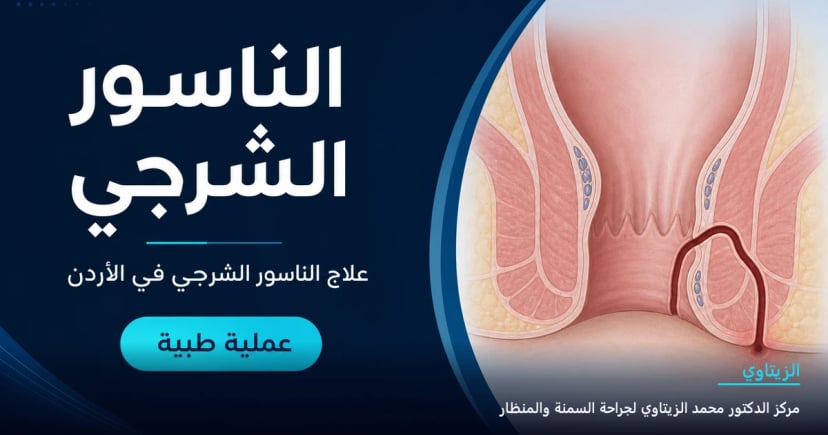 عملية الناسور الشرجي — علاج الناسور الشرجي في الأردن | د. محمد عبد الوهاب الزيتاوي