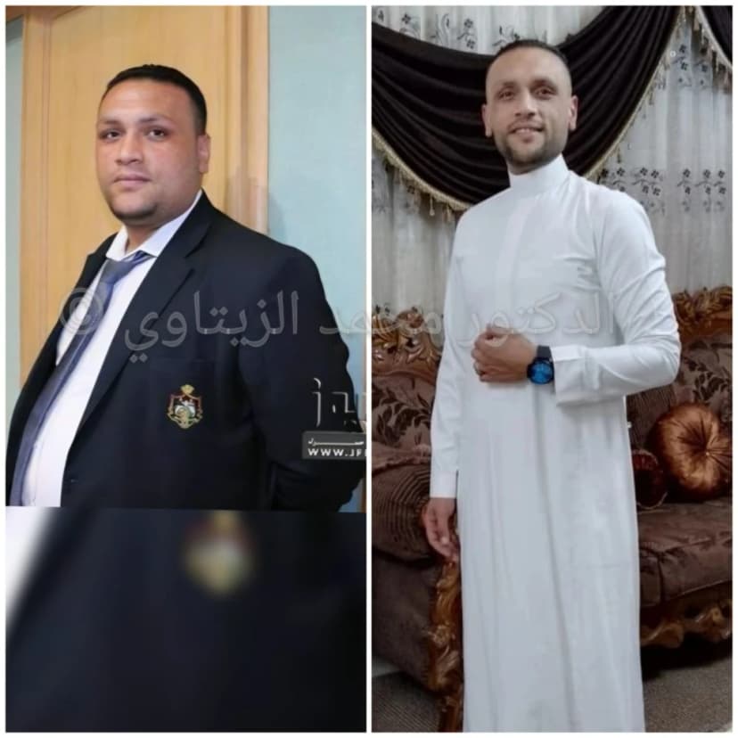 مراد السيد قبل وبعد تكميم المعدة: من 178 إلى 90 كيلو وثبات الوزن بعد 8 سنوات | د. محمد عبد الوهاب الزيتاوي صورة قبل وبعد تكميم المعدة لمراد السيد من الأردن: من 178 كيلو إلى 90 كيلو، وما زال وزنه ثابتاً بعد 8 سنوات من العملية — مركز الدكتور محمد عبد الوهاب الزيتاوي